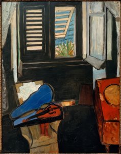 Belső tér hegedűvel alkotó: Henri Matisse