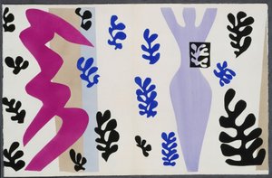 A késdobáló. A „Jazz”-ból. XV. tábla. 106. o. alkotó: Henri Matisse