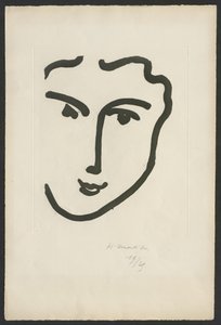 Nadia derűs mosollyal alkotó: Henri Matisse