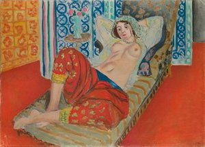 Odaliszk vörös nadrágban alkotó: Henri Matisse