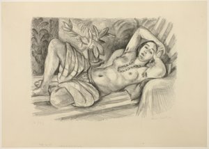 Odaliszk magnóliával alkotó: Henri Matisse