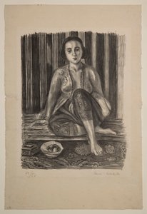 Odalisk gyümölcsöstállal alkotó: Henri Matisse