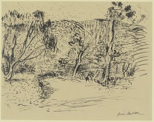 Ösvény a fák között alkotó: Henri Matisse