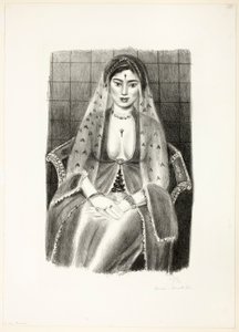 Perzsa nő alkotó: Henri Matisse