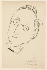 Paul Léautaud portréja alkotó: Henri Matisse