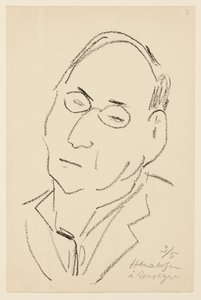 Paul Léautaud portréja alkotó: Henri Matisse
