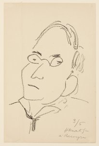 Paul Léautaud portréja alkotó: Henri Matisse