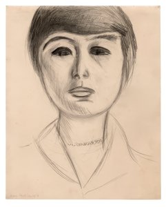 Egy fiatal nő portréja (Elsa Glaser) alkotó: Henri Matisse