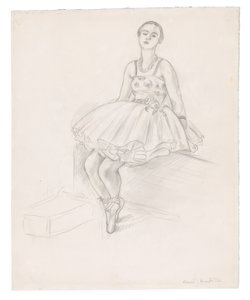 Ülő táncos alkotó: Henri Matisse