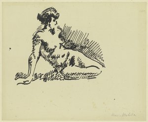 Ülő női akt alkotó: Henri Matisse