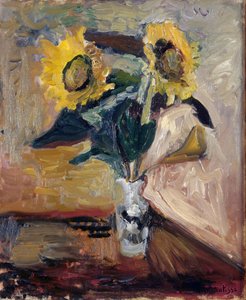 Napraforgó egy vázában alkotó: Henri Matisse
