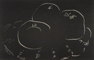 Három alma és tányér alkotó: Henri Matisse
