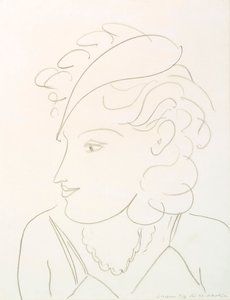 Nő kalappal alkotó: Henri Matisse