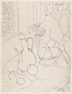 Nő csendélet alkotó: Henri Matisse