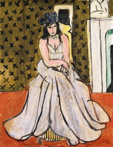 Nő kék kalapban alkotó: Henri Matisse