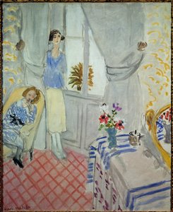 le boudoir 1921 (olaj, vászon) alkotó: Henri Matisse