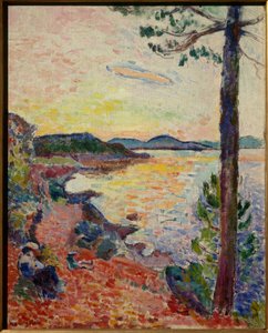 le gouter golfe de saint tropez 1904 (olaj, vászon)