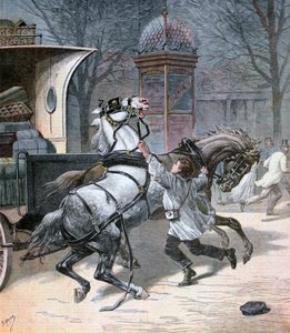 Egy bátor fiatalember, Párizs, 1892 alkotó: Henri Meyer