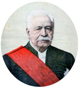 Ferdinand de Lesseps francia diplomata és vállalkozó, 1894 alkotó: Henri Meyer