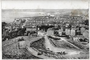 Marseille 1894-ben - Henri Meyer rajza - alkotó: Henri Meyer