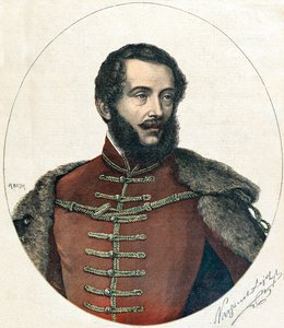 Portrait of Lajos Kossuth alkotó: Henri Meyer