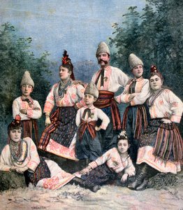 Orosz énekesek, 1891 alkotó: Henri Meyer