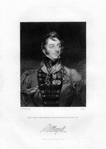 Sir Charles William Doyle brit tábornok, 1829 alkotó: Henri Meyer
