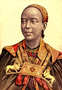 Taytou Betel, Empress Consort of Menelik II of Ethiopia  alkotó: Henri Meyer