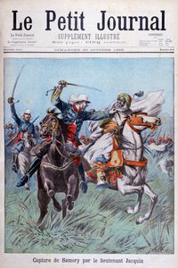 Toure Samory elfoglalása Jacquin hadnagy által Guelemou közelében 1898-ban. alkotó: Henri Meyer
