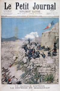 Mazagran védelme, Algéria, 1896 alkotó: Henri Meyer