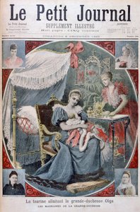 Olga orosz nagyhercegnőt ápoló cárnő, 1895 alkotó: Henri Meyer