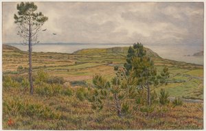 Douarnenez-öböl. Morgat alkotó: Henri Rivière