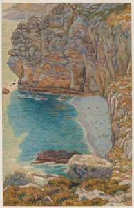 Port Haor sziklái, Morgat alkotó: Henri Rivière