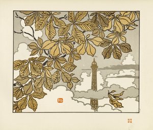 Előlap [Az Eiffel-torony harminchat látképe] alkotó: Henri Rivière