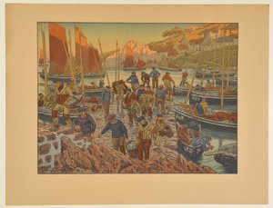 [A kikötő] alkotó: Henri Rivière