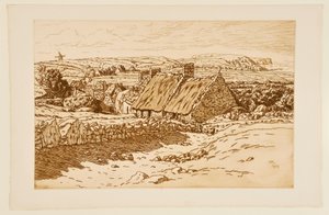 Tájkép malommal alkotó: Henri Rivière