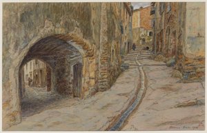 Rue Rompi-cou, Bormes alkotó: Henri Rivière