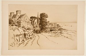 [Tengerparti falu] alkotó: Henri Rivière