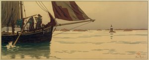 Csendes tengeren alkotó: Henri Rivière