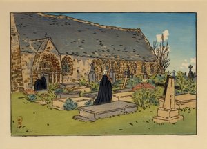Perros-Guirec temető és templom alkotó: Henri Rivière