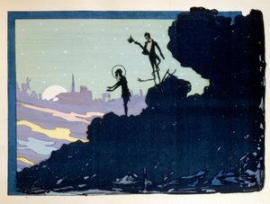 Szent Antal kísértései alkotó: Henri Rivière