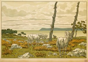 A fürdőszobában alkotó: Henri Rivière