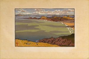 A Pointe du Decollé alkotó: Henri Rivière