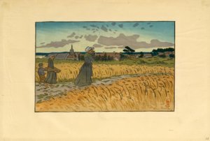 Perros-Guirec falu alkotó: Henri Rivière