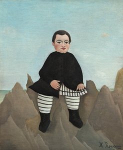 Fiú a sziklákon alkotó: Henri Rousseau