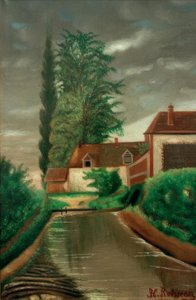 A vízimalom alkotó: Henri Rousseau
