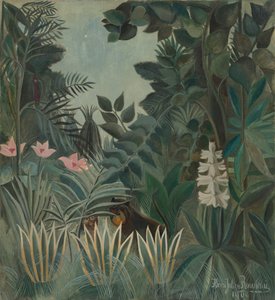 Az Egyenlítői dzsungel alkotó: Henri Rousseau