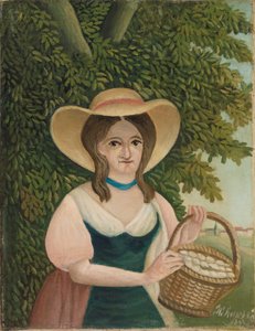 Nő tojáskosárral (La Femme au panier d