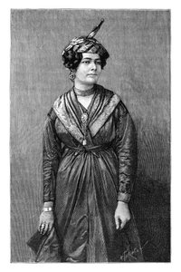 Martinique-i kreol nő, 1890
