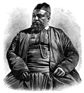 Mulai Tayeb, Wezzan seriffje, Észak-Afrika, 1895.